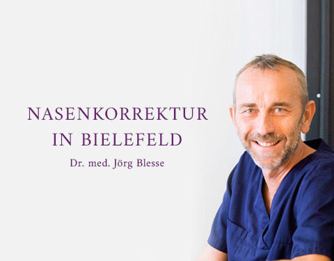 Nasenkorrektur, Praxisklinik Dr. Blesse, Plastische Chirurgie & Schönheitschirurgie in Bielefeld 