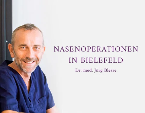 Nasenoperationen, Praxisklinik Dr. Blesse, Plastische Chirurgie & Schönheitschirurgie in Bielefeld 