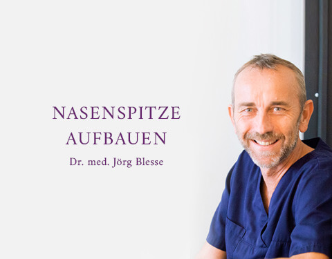 Nasenspitze aufbauen, Praxisklinik Dr. Blesse, Plastische Chirurgie & Schönheitschirurgie in Bielefeld 
