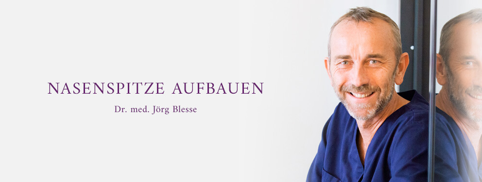 Nasenspitze aufbauen, Praxisklinik Dr. Blesse, Plastische Chirurgie & Schönheitschirurgie in Bielefeld 